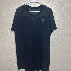 Gymshark Men's Dark Gray Short Sleeve Tee